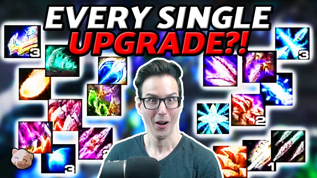 StarCraft 2 - EVERY SINGLE UPGRADE! | ICYFAR G1 Showoff