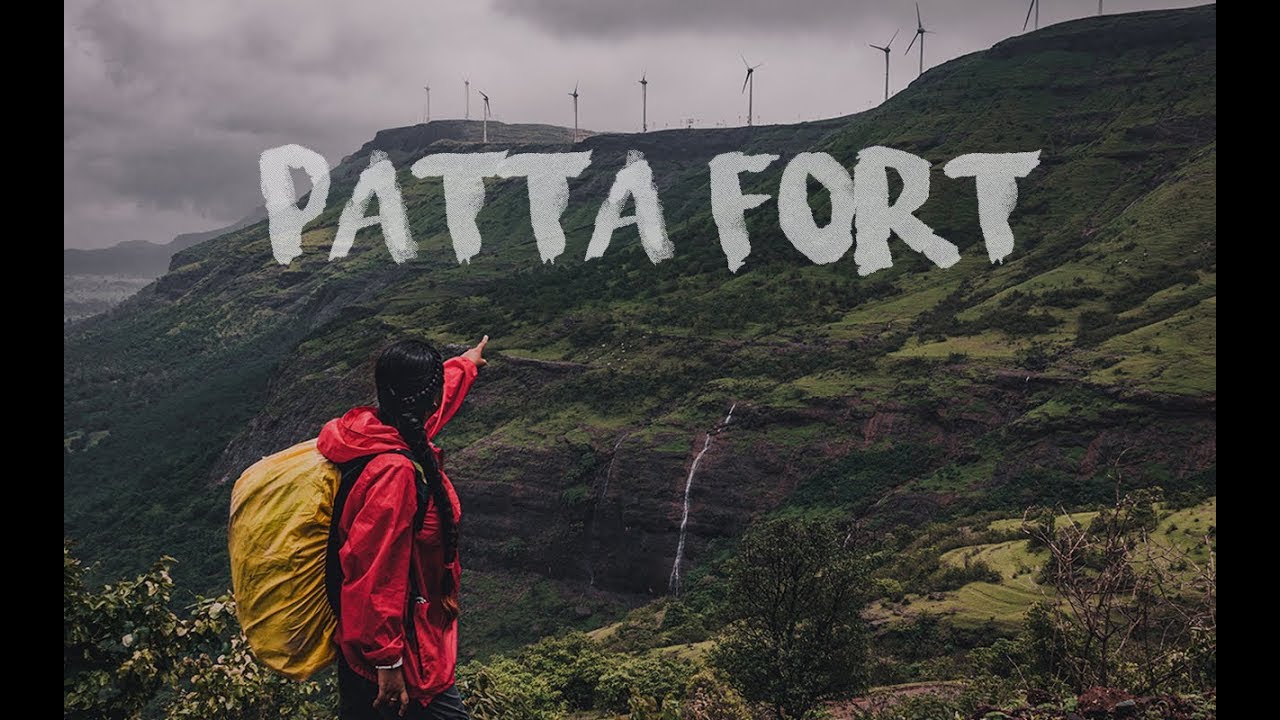 PATTA FORT I Monsoon Bike Trip I Indian Couple  I Maharashtra