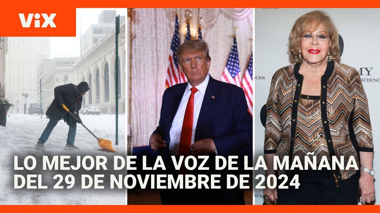 Lo mejor de Noticias Univision de la mañana | viernes 29 de noviembre de 2024