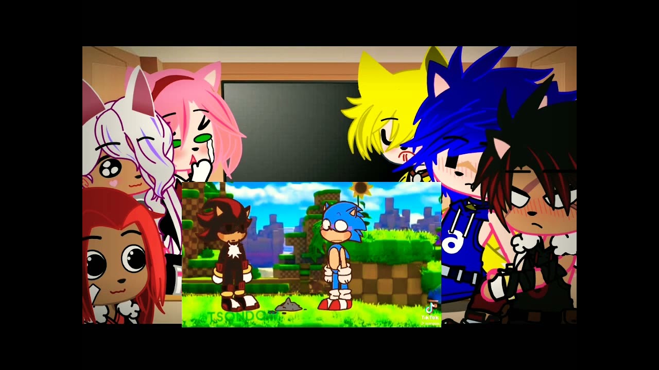 sonic y sus amigos racionan asus tiktoks !sonadow! parte 2