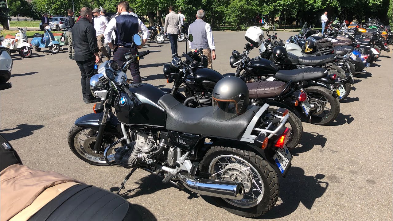 The Distinguished Gentleman's Ride 2022 Bucharest - BMW R100R pov