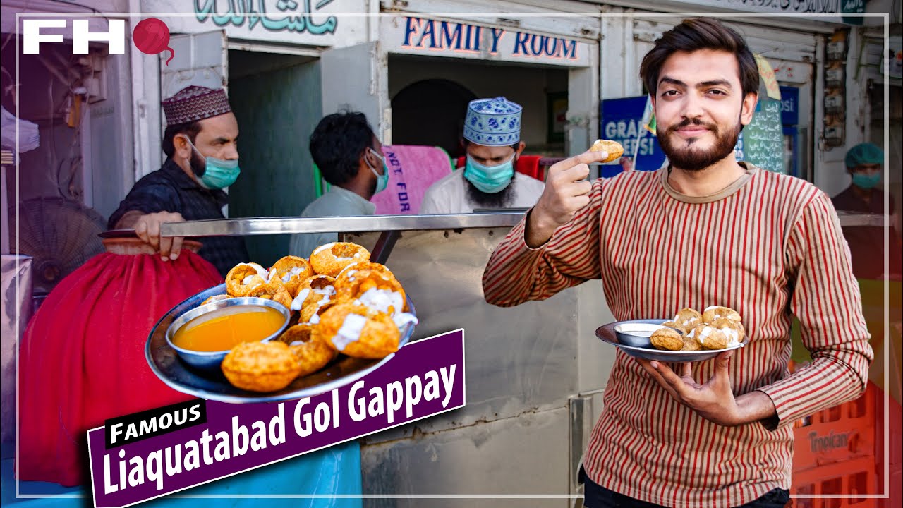 Liaquatabad's Famous Gol Gappay | Street Food | FHQ