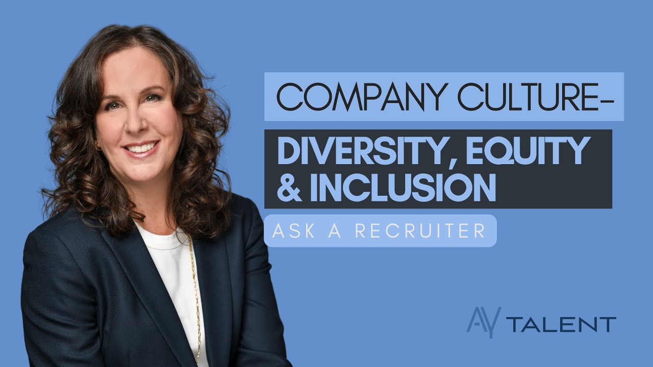 COMPANY CULTURE: Diversity, Equity & Inclusion