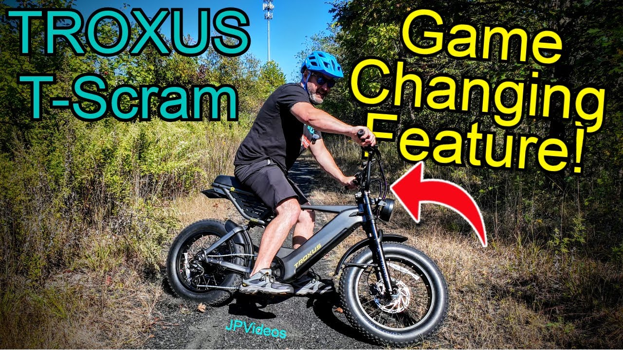 НОВЕЙШАЯ ФУНКЦИЯ этого электровелосипеда! Troxus T-Scram