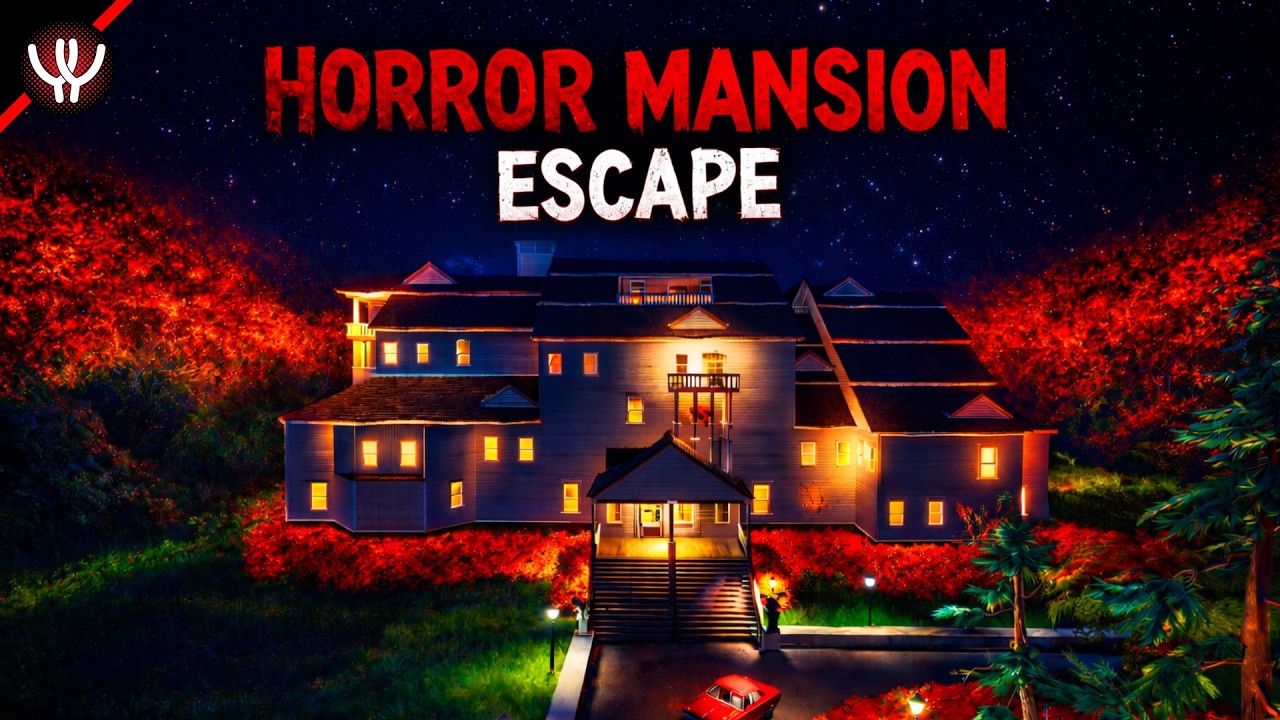 Fortnite Horror Mansion Escape Tutorial! Code: 2108-4086-4230