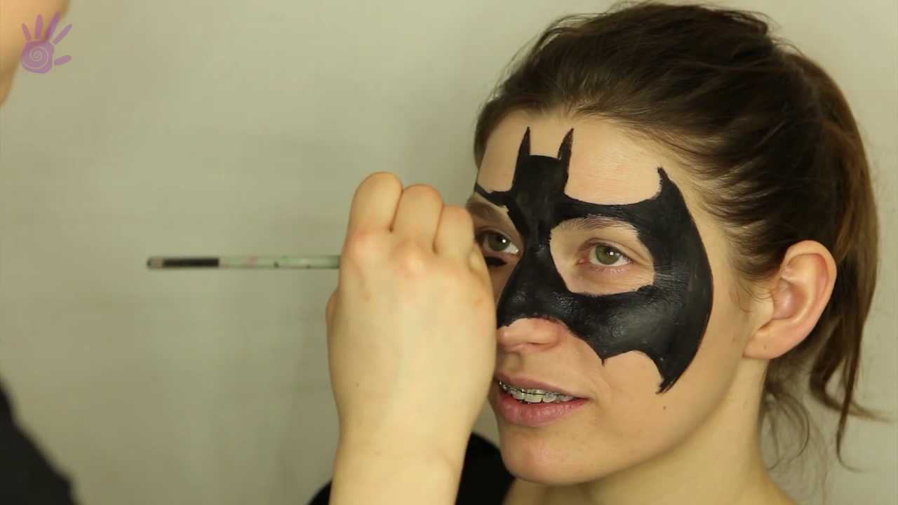 Malowanie buziek, Face Painting # 2 - Batman