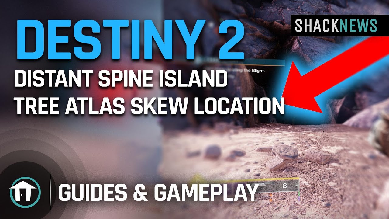 Destiny 2 - Distant Spine Island Tree Atlas Skew Location