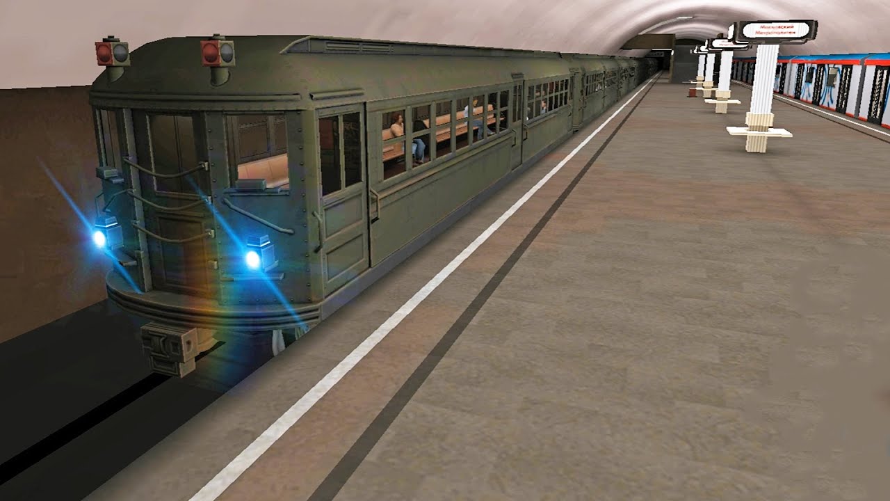 Subway Train Simulator - Moscow Underground - Android Gameplay