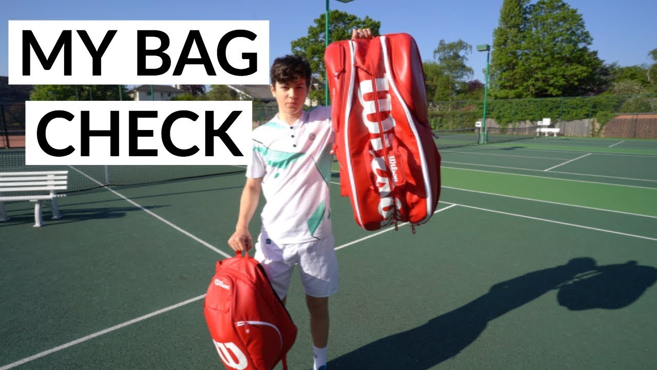 British tennis - Felix tennis bag check | tennis brothers 2018