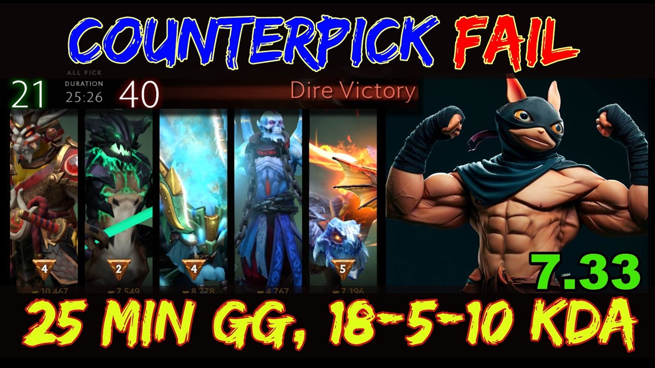 Meepo Tutorial #4: COUNTERPICKED? GO FAST GAME! 😎
