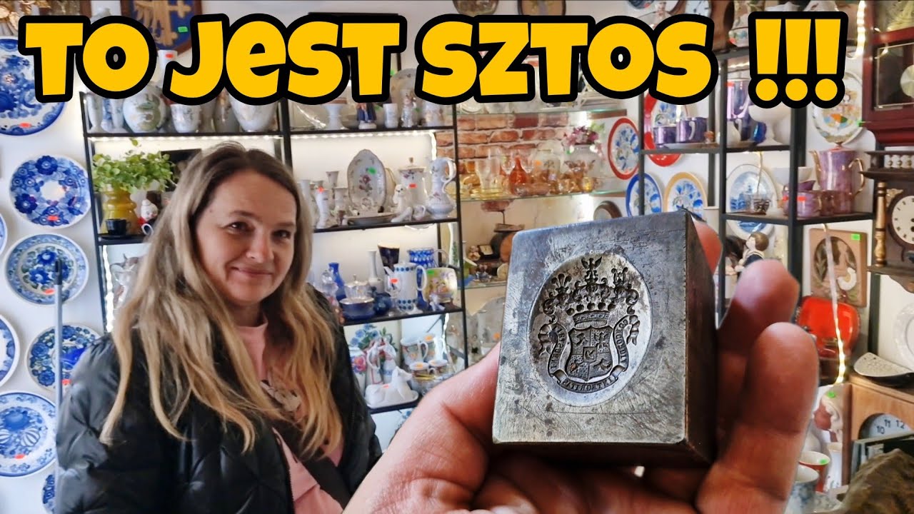 PRAWDZIWY SKARB W SKLEPIE ZE STAROCIAMI -  Identyfikacja robi wrażenie SZOK !!!