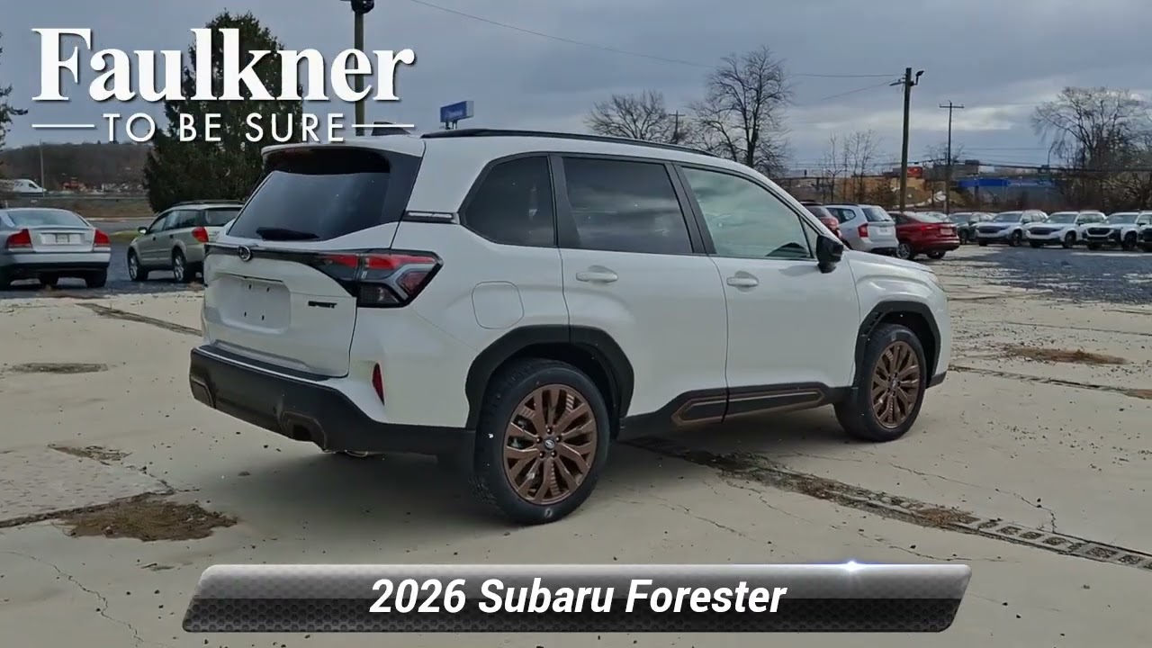 New 2026 Subaru Forester Sport, Harrisburg, PA T3036635