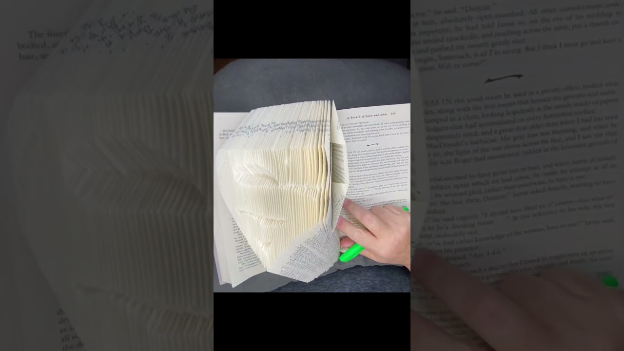 Superman folded book art 