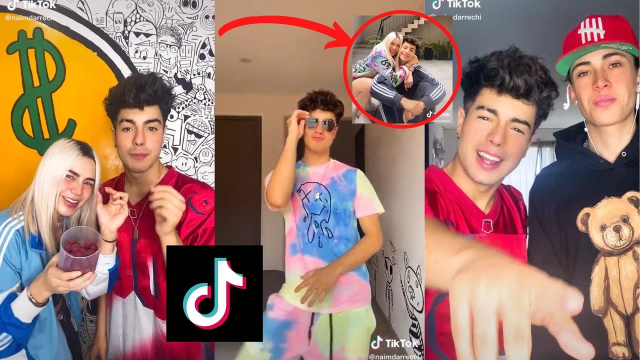 Nuevos TIK TOK de NAIM DARRECHI muy cariñoso con DARIAN ROJAS 😍💖