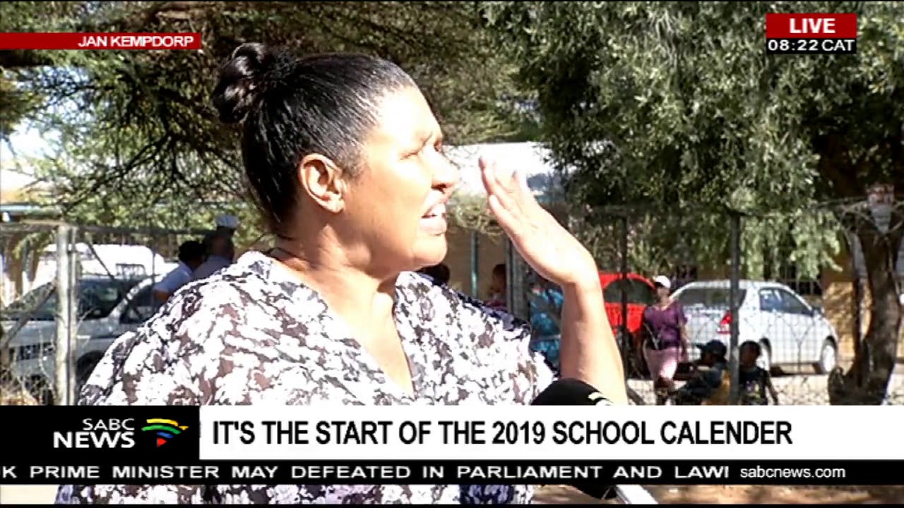It's the start of the 2019 school calender