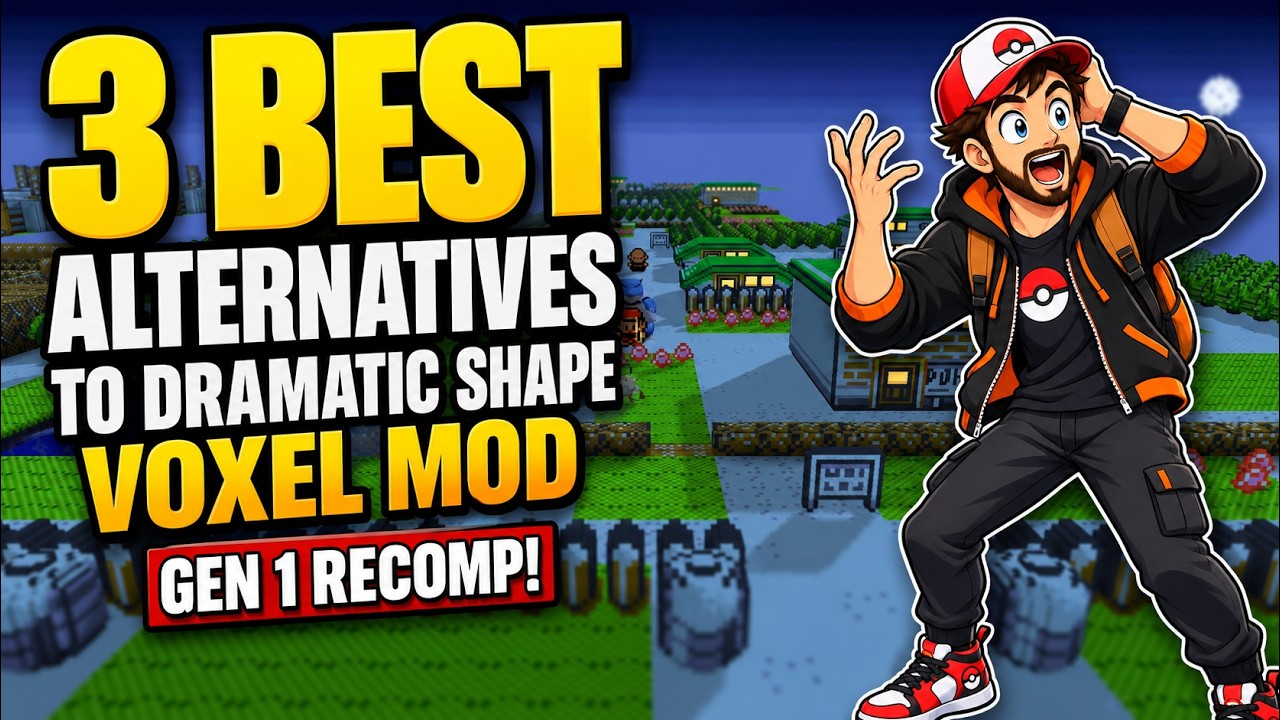 The 3 Best Alternatives to the DRAMATIC SHAPE VOXEL MOD | GEN 1 RECOMP!