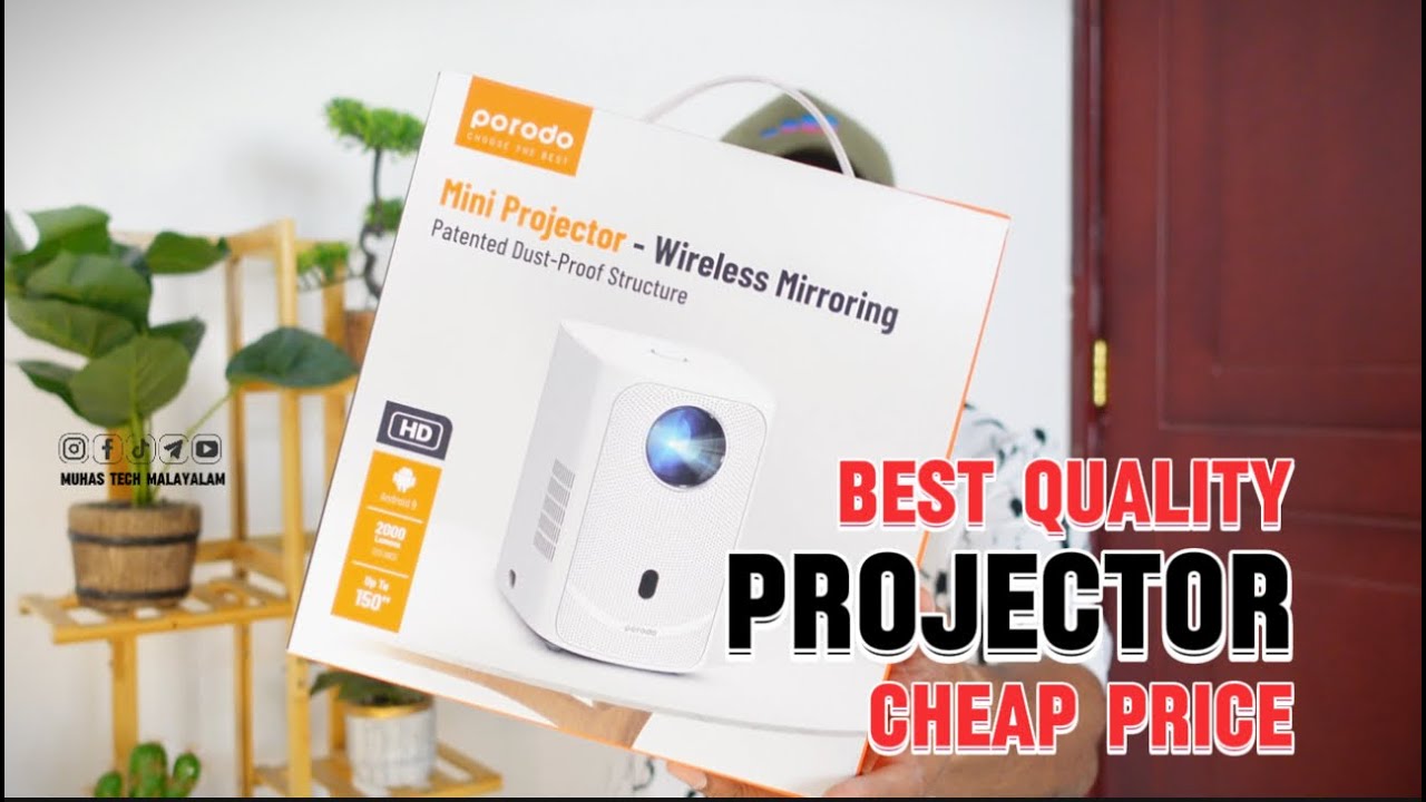 BEST BUDGET PROJECTOR | PORODO ANDROID PROJECT0R 🔥🔥🔥