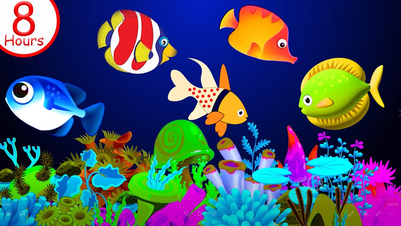 Bedtime Lullabies and Calming Undersea Animation ♫ Baby Lullaby #140