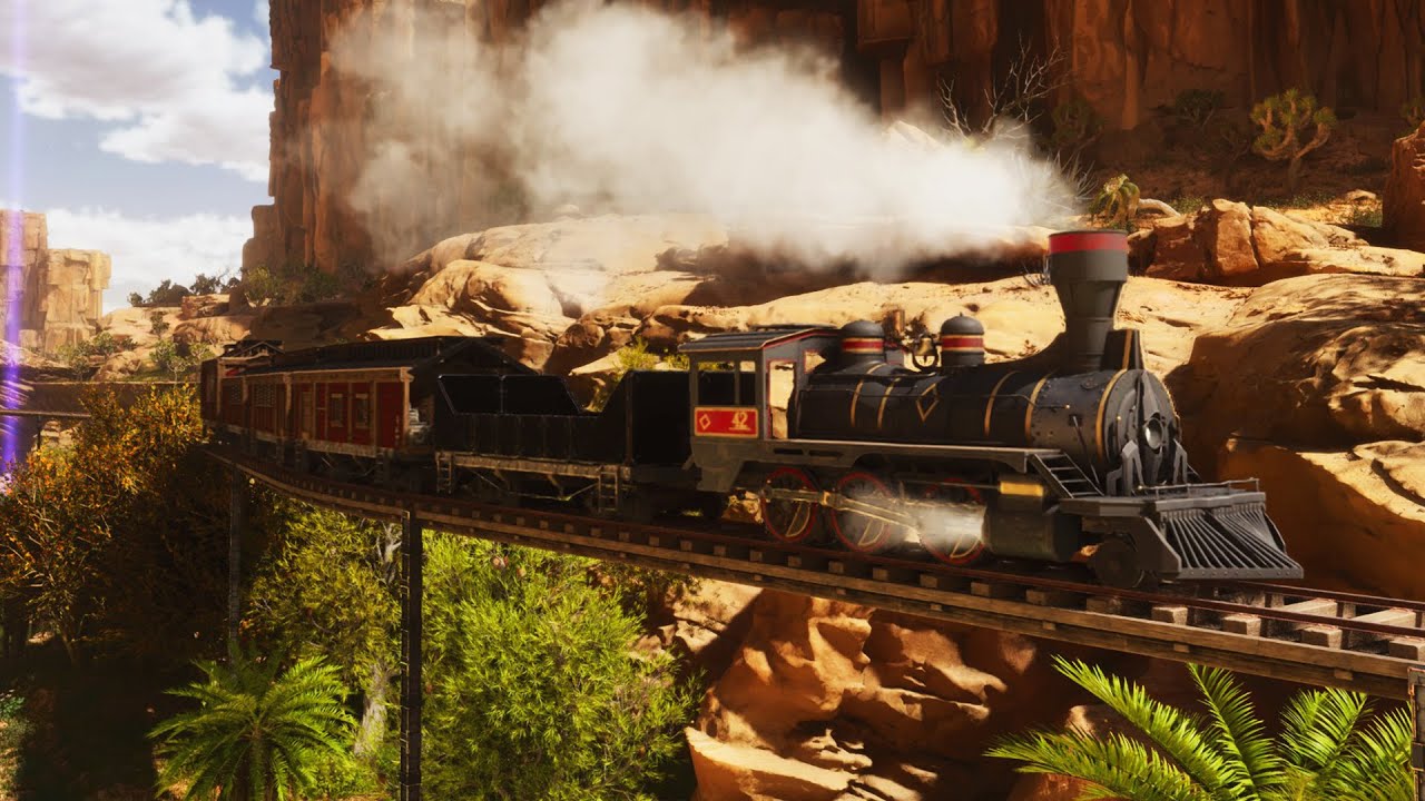 Let's Build a Train in ARK: Survival Ascended!