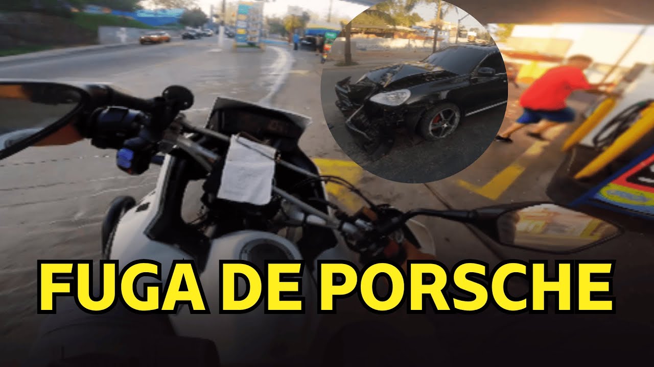 ATLETA DA QUEBRADA FEZ GRAÇA E BATEU O PORSCHE CAYENNE NA FUGA | FARDA 022