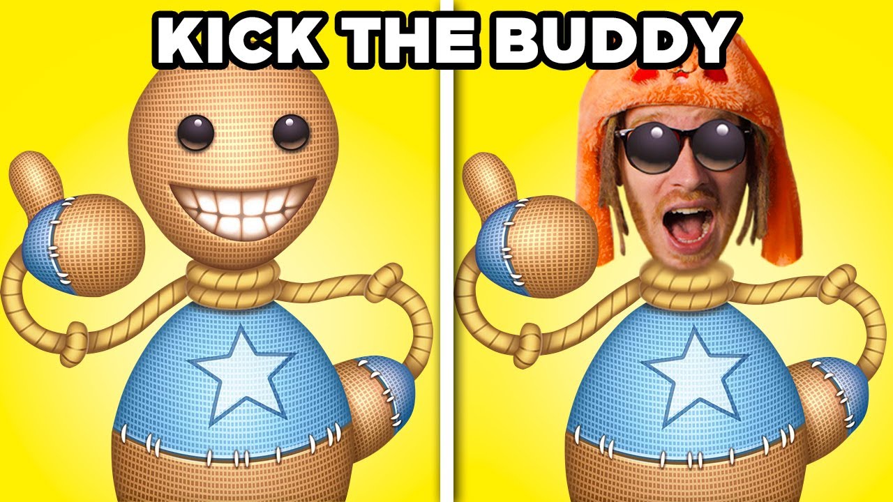 KICK THE BUDDY Voice in Real Life 🤪