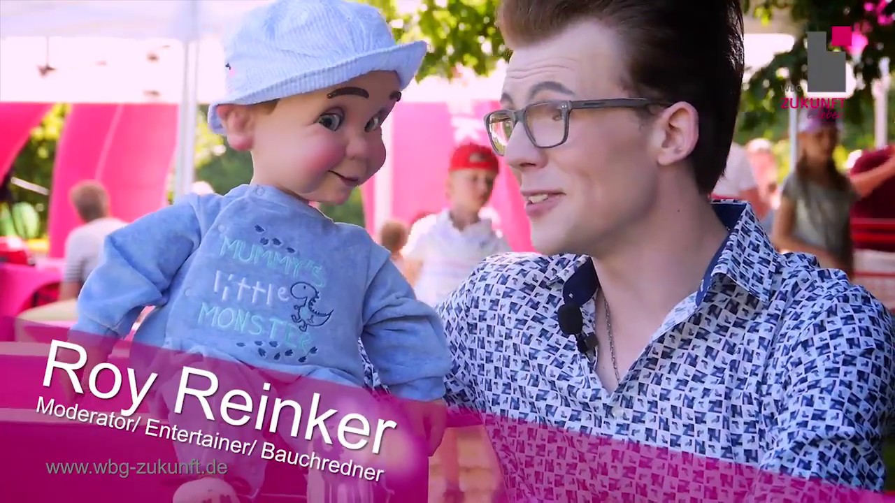egapark & BUGA 2021 - Familienfest WBG Zukunft - Bauchredner Roy Reinker
