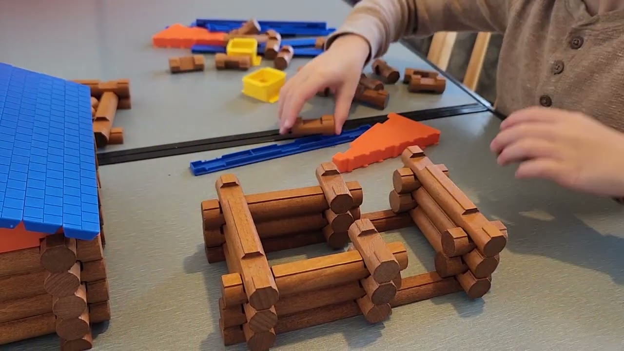Building a House using Lincoln Logs