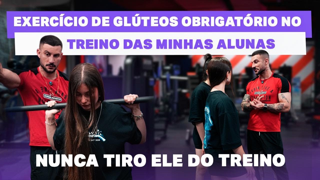 O MELHOR EXERC&Iacute;CIO DE GL&Uacute;TEO QUE EST&Aacute; EM TODOS OS TRIENOS DAS MINHS ALUNAS!!