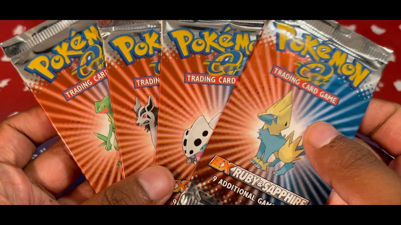 Взвешивание и открытие Pok&eacute;mon EX Ruby и Sapphire! РАДИ НАУКИ!
