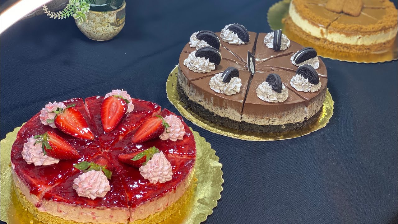 طبطب حلو الباب يالحباب ورشة مجانيه جات ليكم حتى لداركم تشكيلة تشيز كايك بلا ماسكربون وبلا جيلاتين