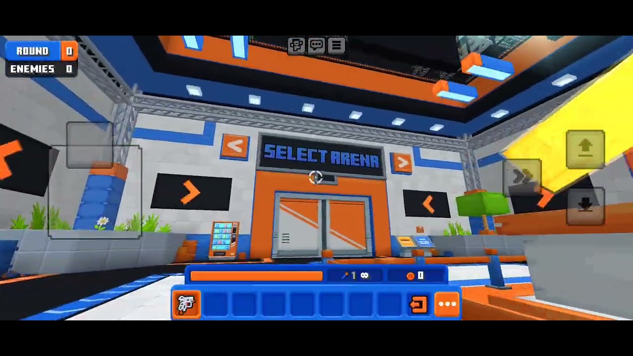 I played nerf but in minecraft 