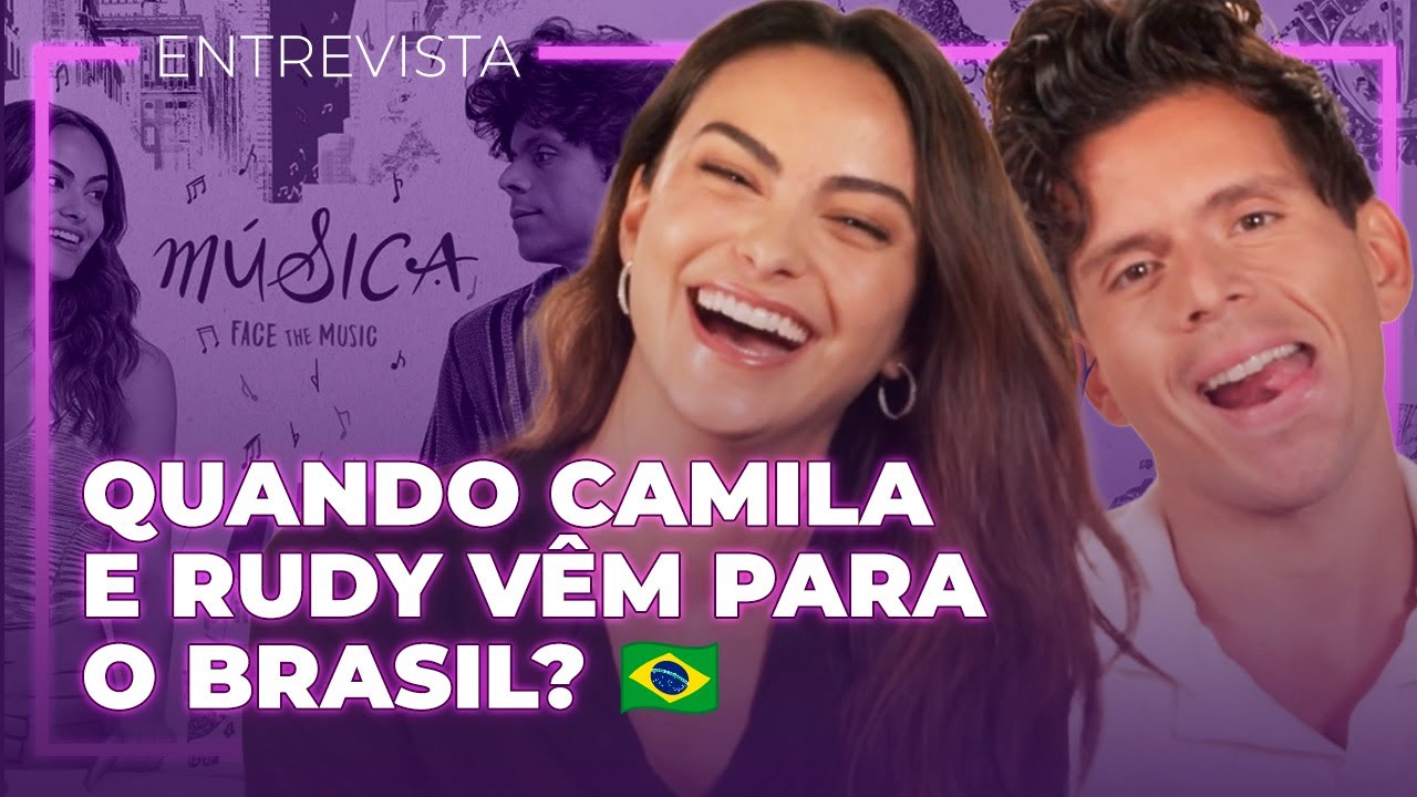 MÚSICA: Camila Mendes e Rudy Mancuso falam sobre namoro, português com elenco de Riverdale e Anitta