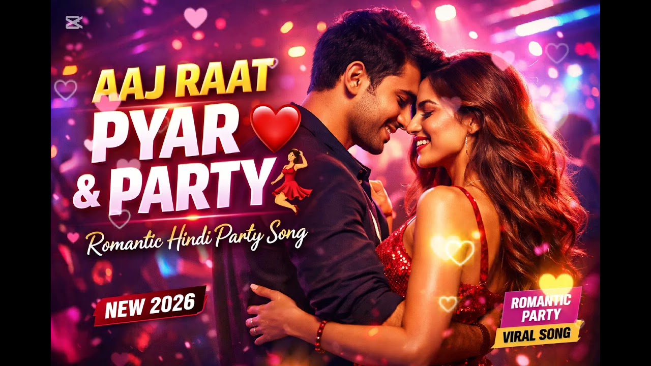Romantic Party Song ❤️🔥 | Aaj Raat Full On | Hindi Dance Song 2026
