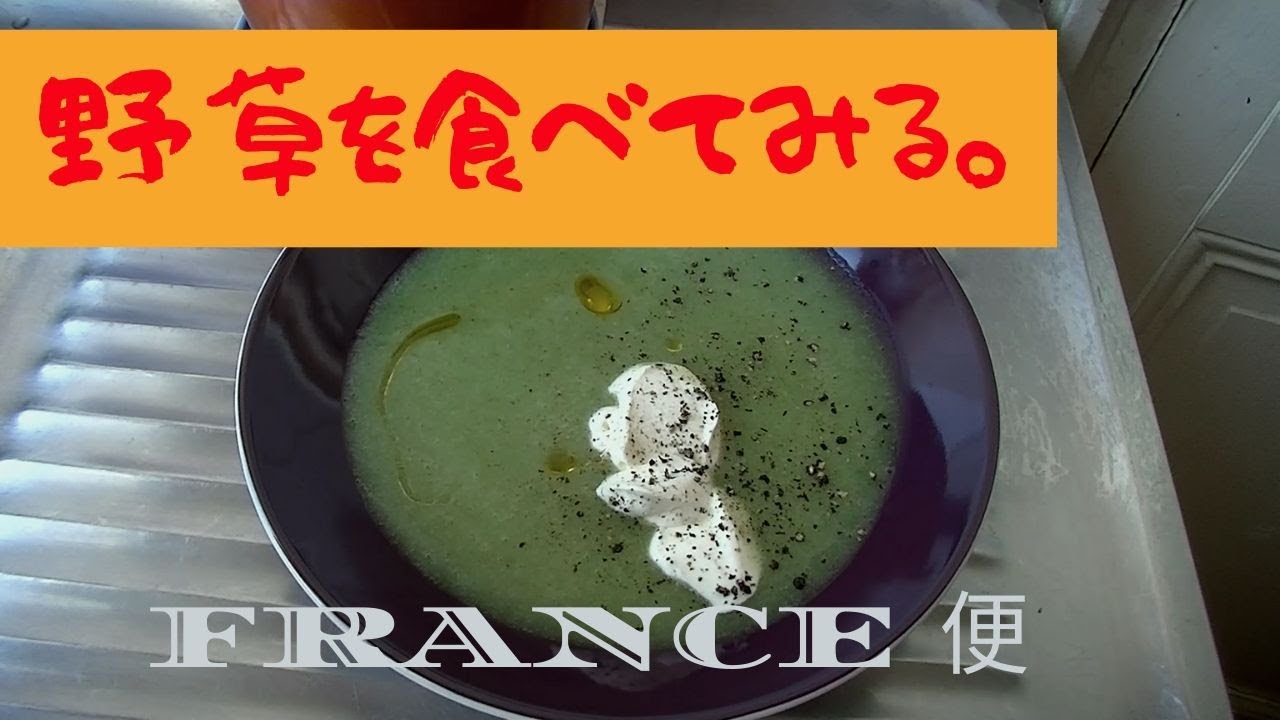 【France便】La Cuisine Minimaliste -Table 1- うちの台所は狭い　野草を食べるの巻　L'Ortie イラクサ