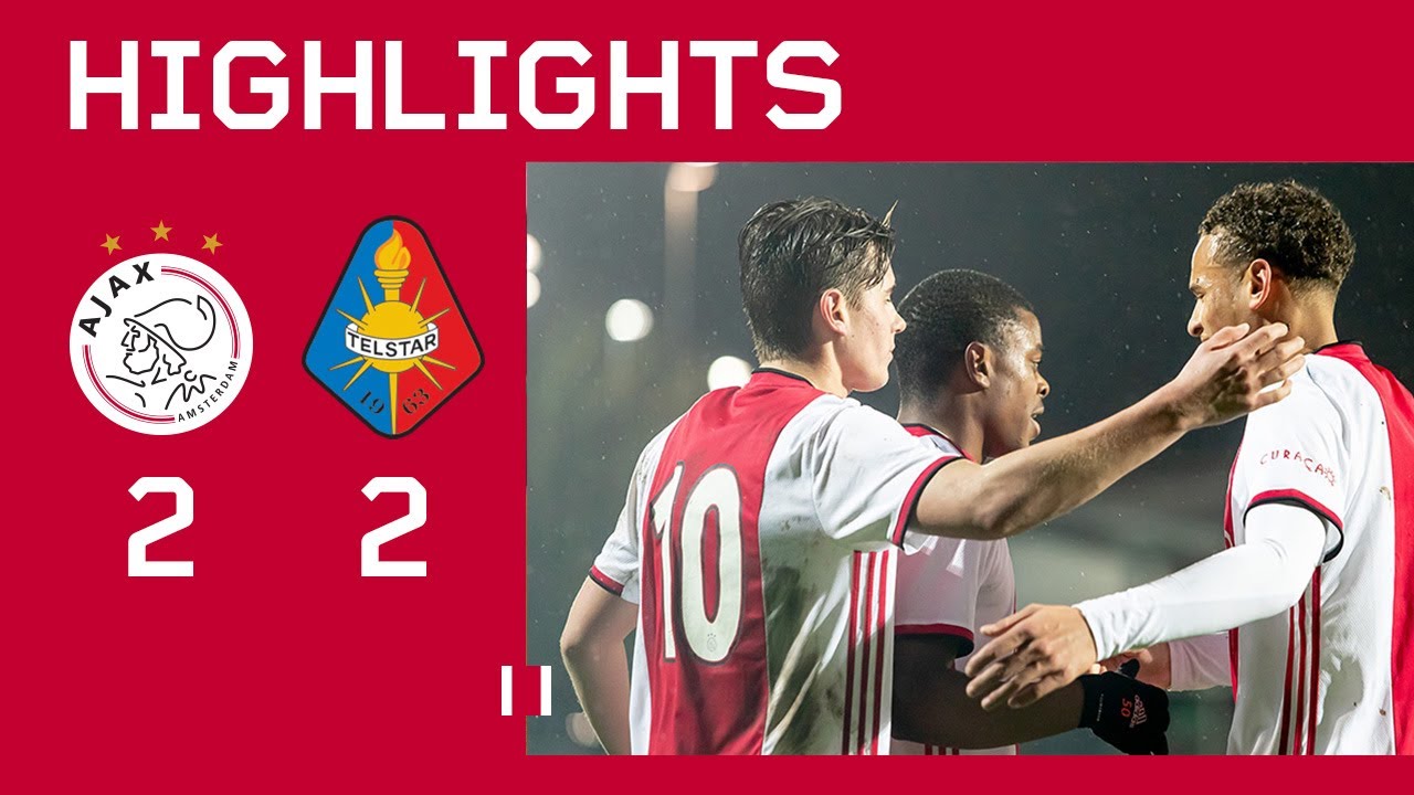 Highlights Jong Ajax - Telstar | Keuken Kampioen Divisie