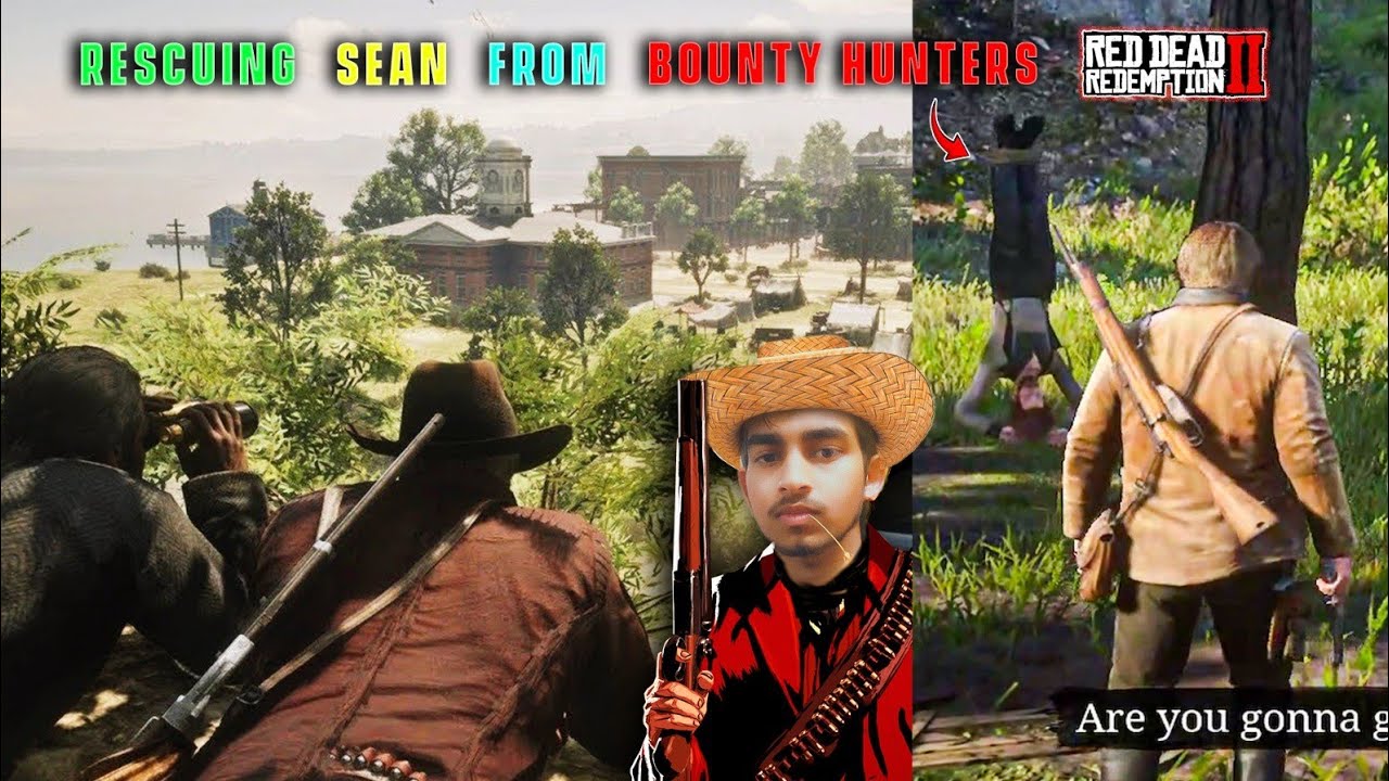 Sean ko bounty hunters ne pakad liya | Sean Rescue Mission | RDR2 Gameplay |