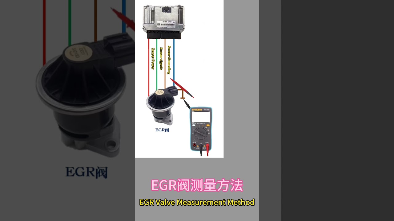 Testing EGR valve