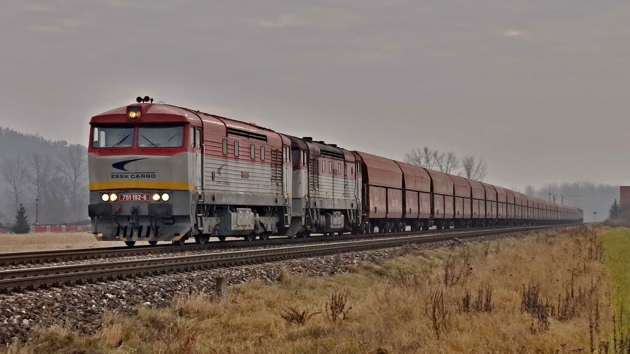 Vlaky Slovensko - 751.192 + 751.128 & 751.118 + 751.033 + 751.204 Pn 57125