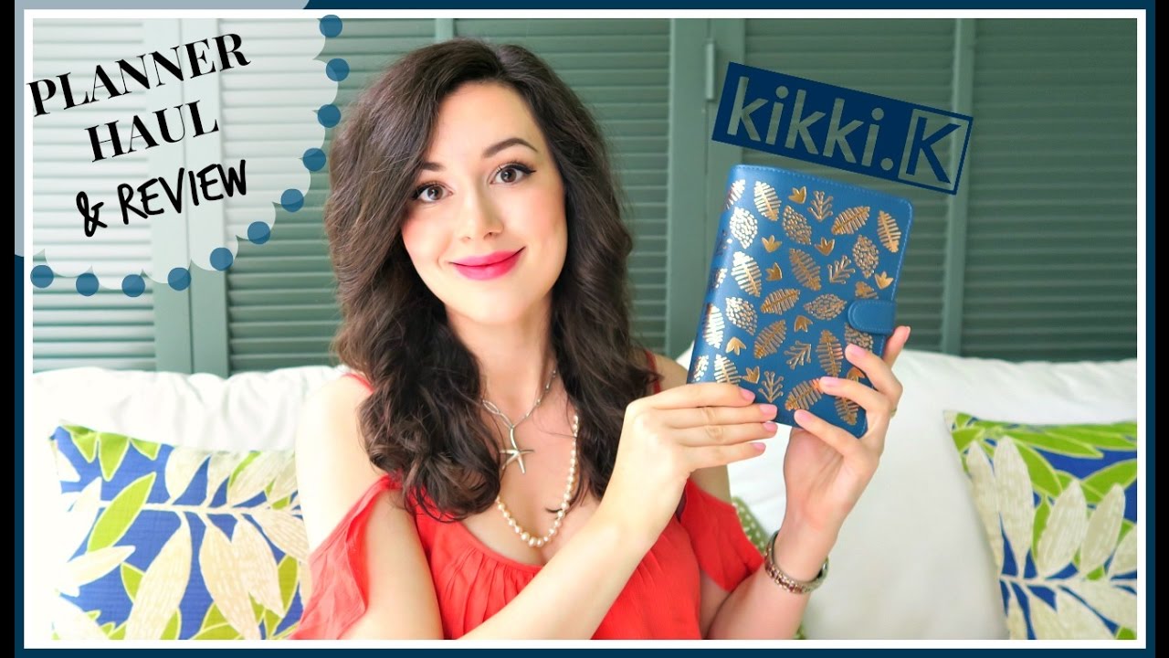KIKKI K PLANNER HAUL & REVIEW