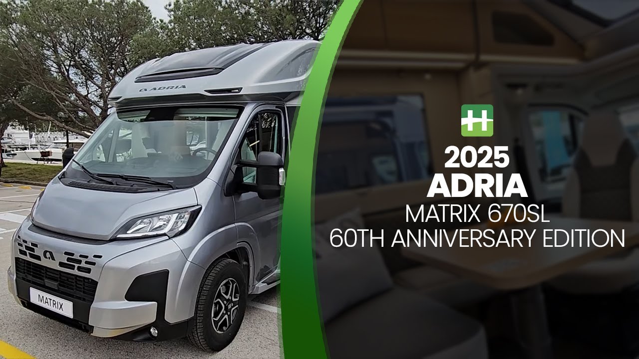 2025 Adria Matrix 670SL 60th Anniversary Edition