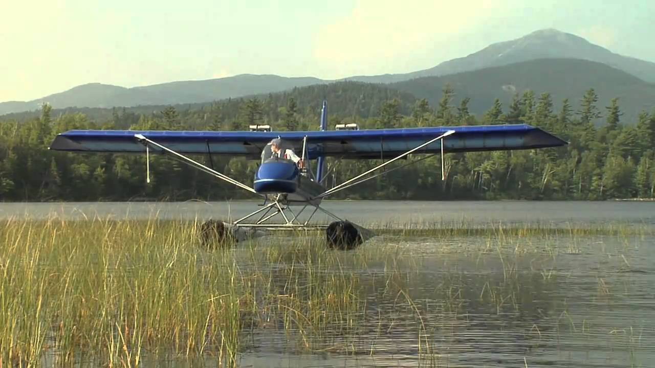 Turbo AirCam on Floats with Reversing Props in HD