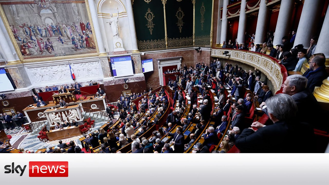 'Non!' - French MPs disrupt pension bill by singing the national anthem