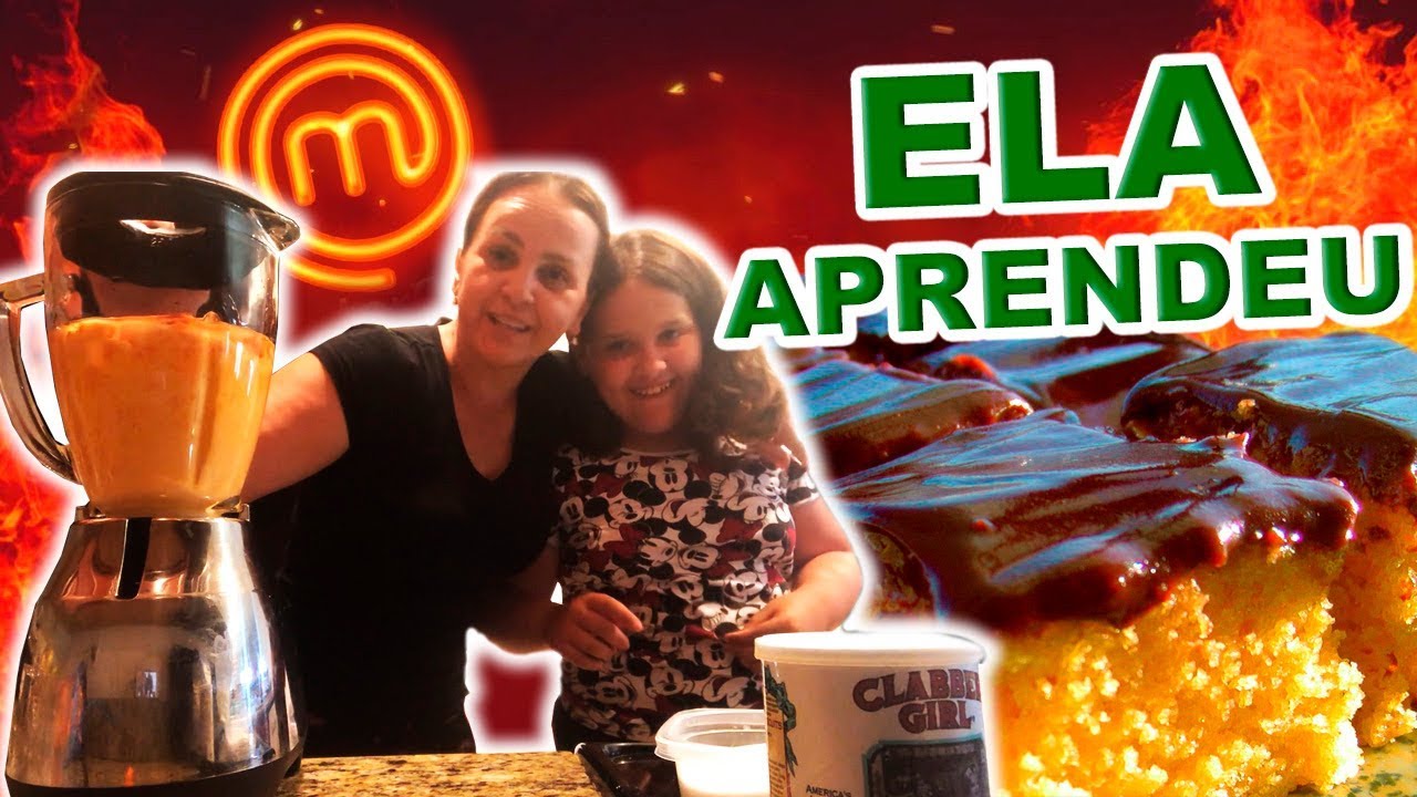 BOLO DE CENOURA COM FABIANA LANDIM