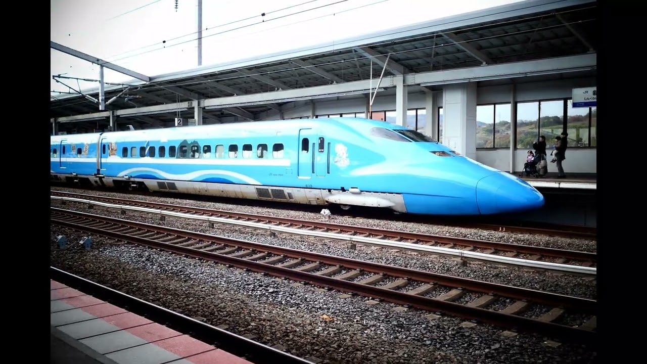 新倉敷駅での新幹線撮影