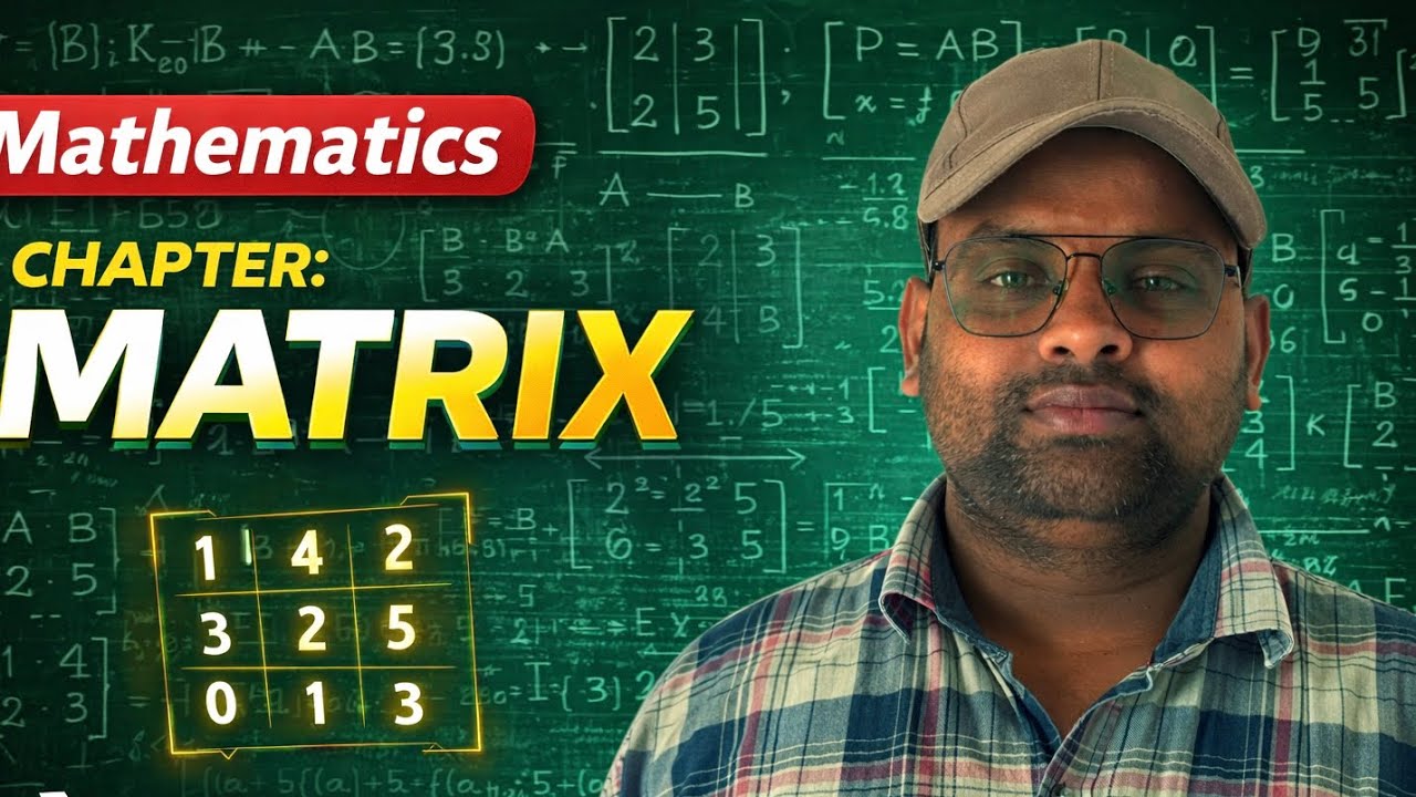 Class 12 Matrix  most important  chapter for board exam #viral #education #youtube #science #youtube