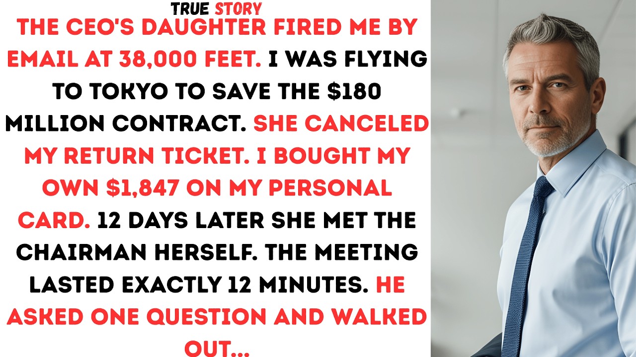 The CEO's Daughter Fired Me at 38,000 Feet. She Had No Idea What She Just Started.