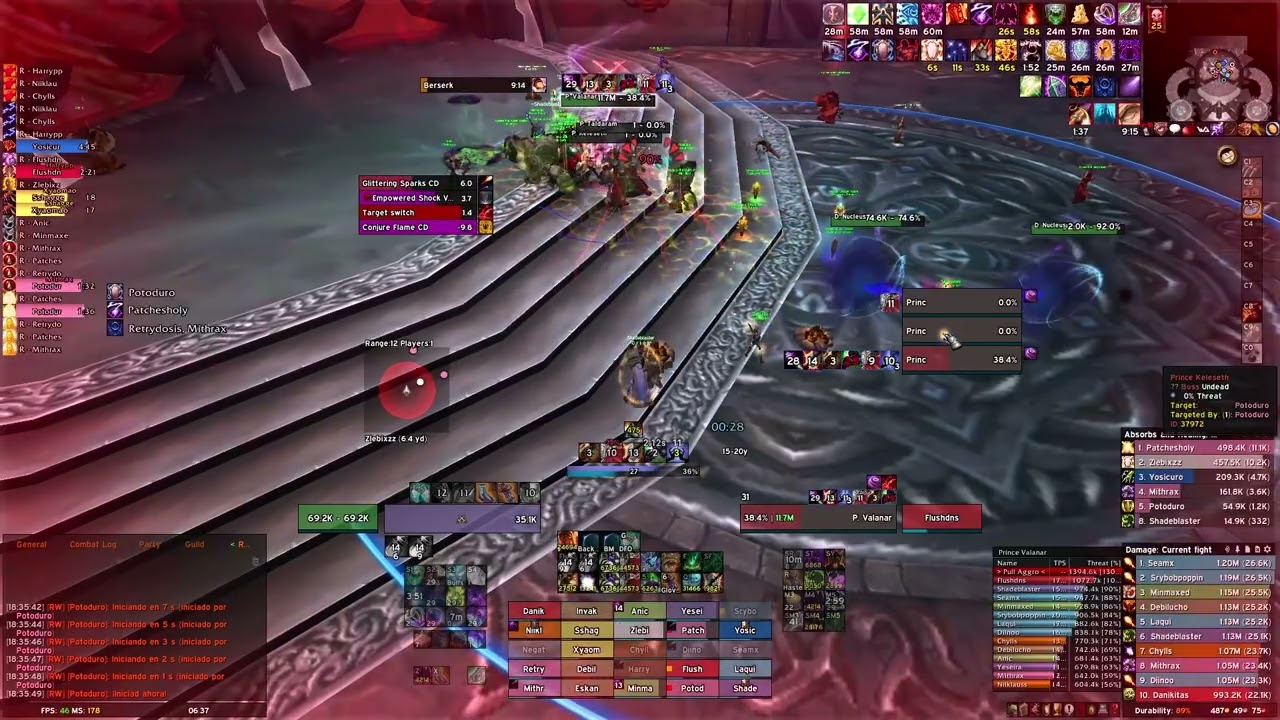 Affliction Warlock 25k BPC 25HC