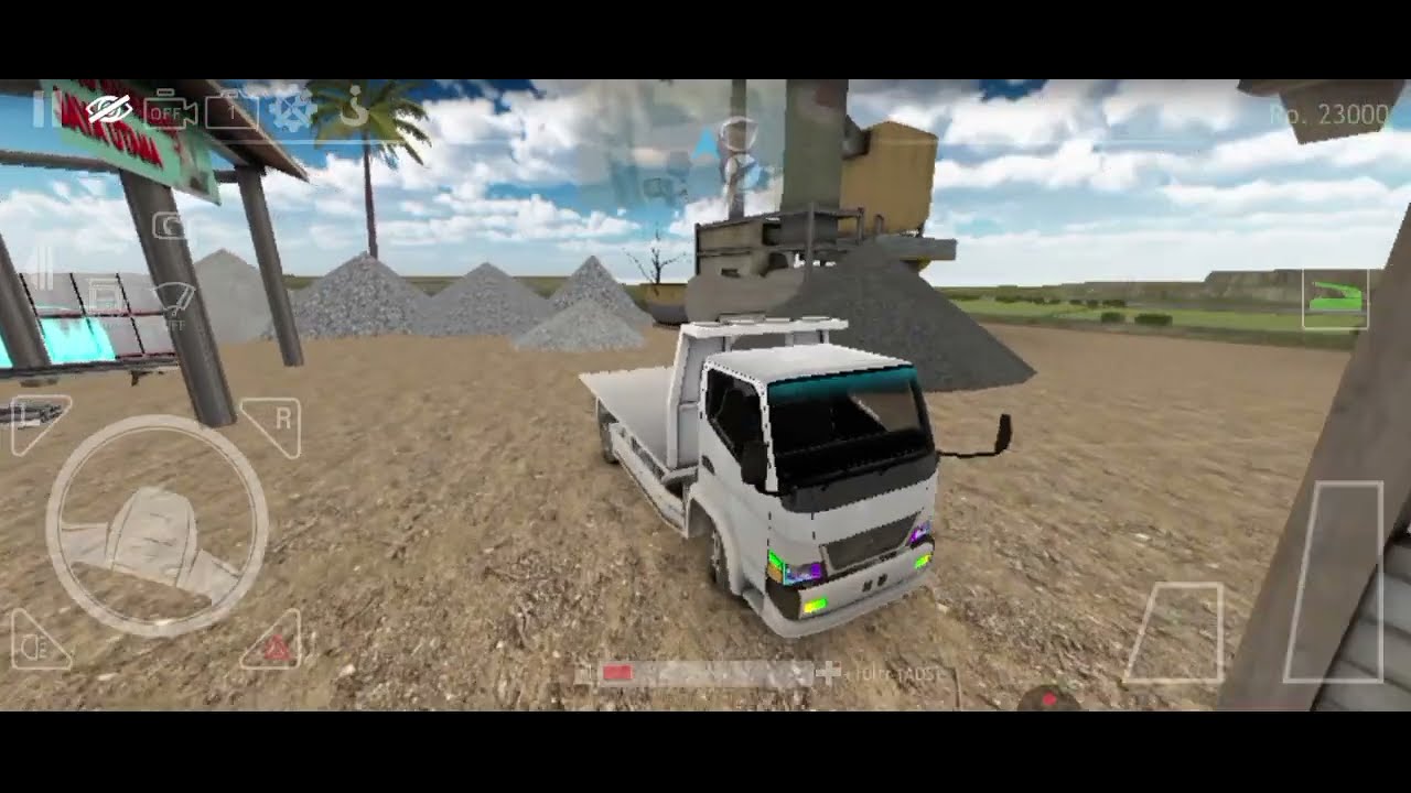 Main es truck simulator,angkut muatan berat??