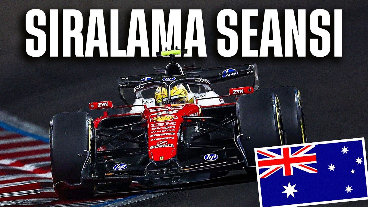 🔴 F1 CANLI: 2026 Avustralya GP Sıralama Seansı Takip - Anlatım + Zaman Ekranı