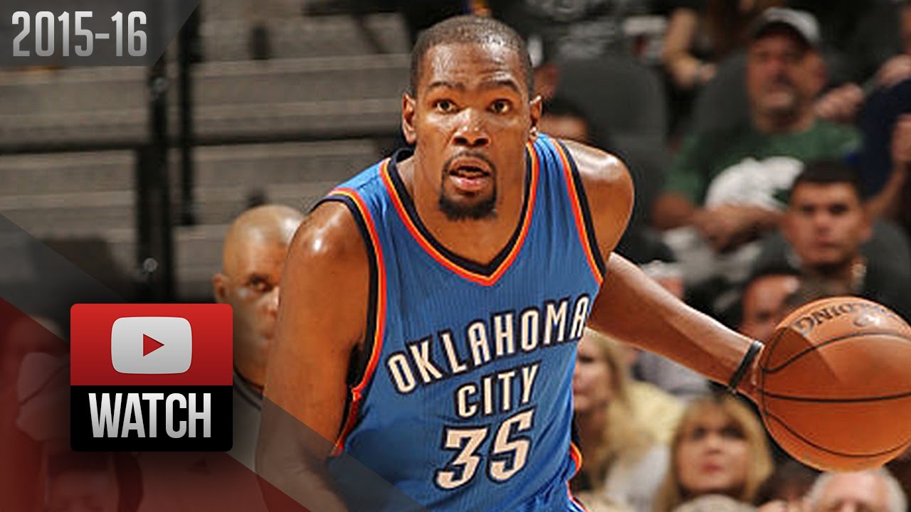 Kevin Durant Full Highlights at Spurs 2016 WCSF G2 - 28 Pts, 7 Reb